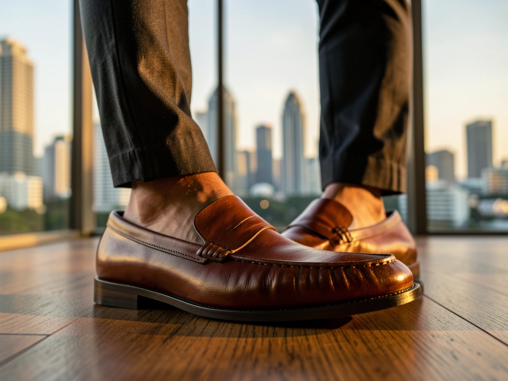 Quality leather footwear
